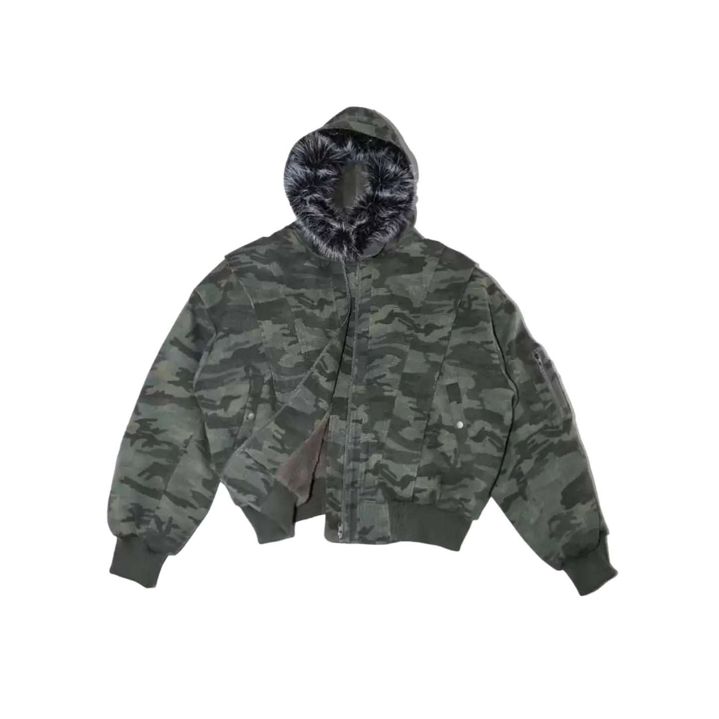 BLACK OPS DARK FUR CAMO COAT