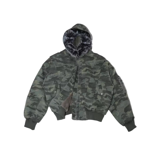 BLACK OPS DARK FUR CAMO COAT