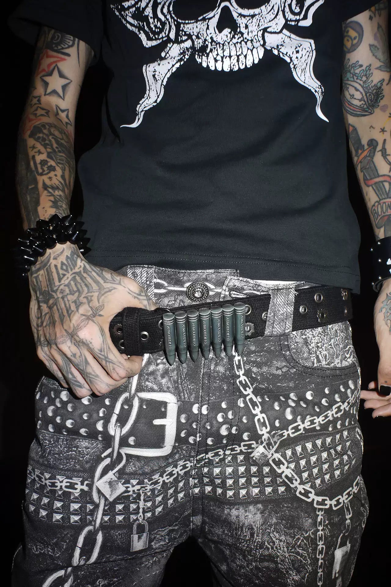 .925 STERLING BULLET BELT