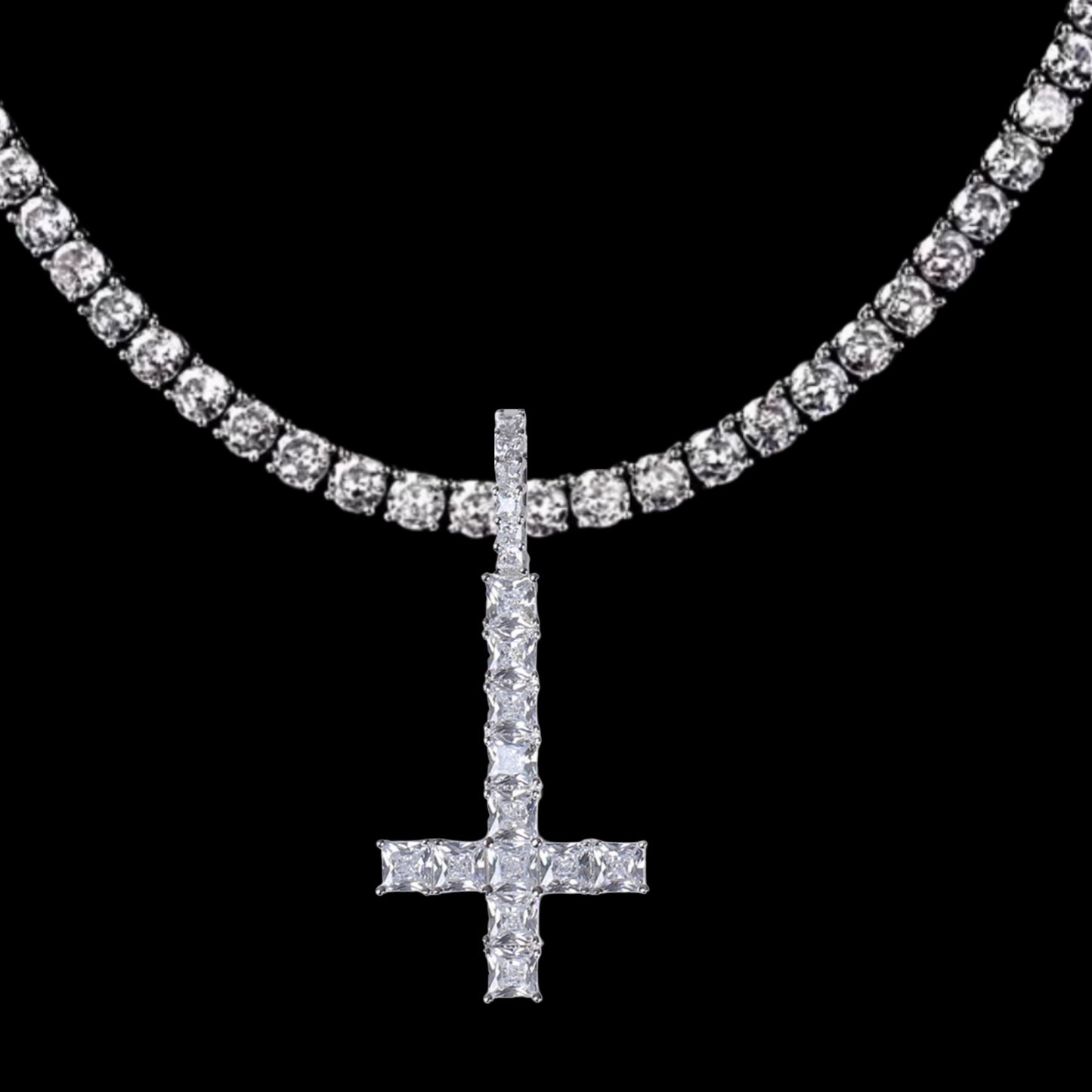 .925 STERLING SILVER ST PETERS CROSS