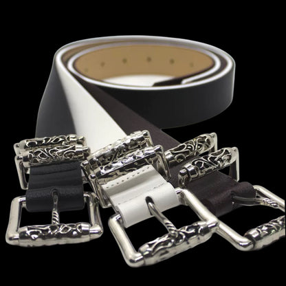 .925 STERLING SILVER PLATED ROLLER BELTS