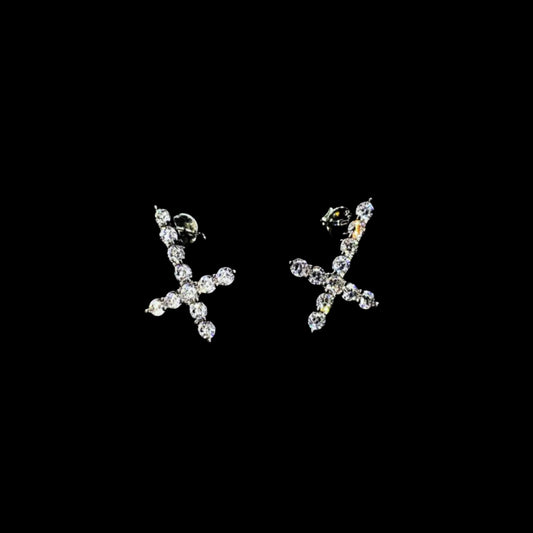 ST PETER'S CROSS EARRINGS