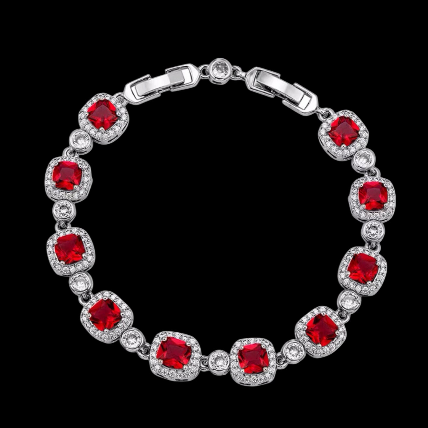 VAMPIRE BLOOD DIAMOND TENNIS BRACELET